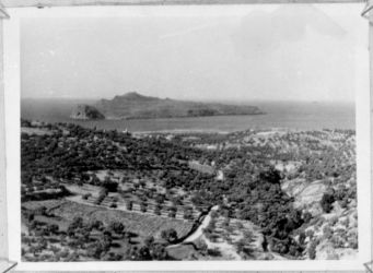 Date: May 1941 By: Irwin, Brian Tyrwhitt Wyn (Major), 1905-1942
Ref: DA-08290-F
The coast of Crete, Greece, between Canea (also known as Khania) and Maleme. Photograph taken by Major Irwin in May 1941.