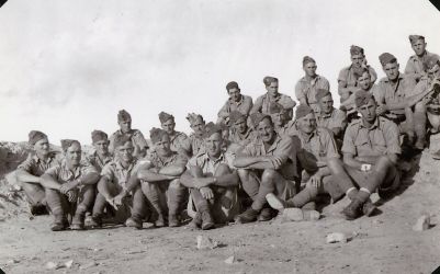 From the Frank May Collection Franks Platoon, North Africa